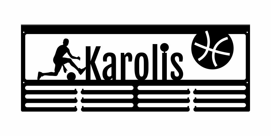 Medalių kabykla krepšinis - Image 4