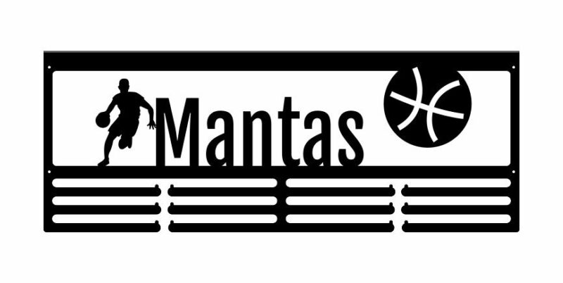 Medalių kabykla krepšinis