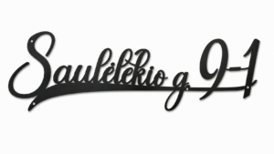 Adreso lentelė – elegantiškas kursyvas
