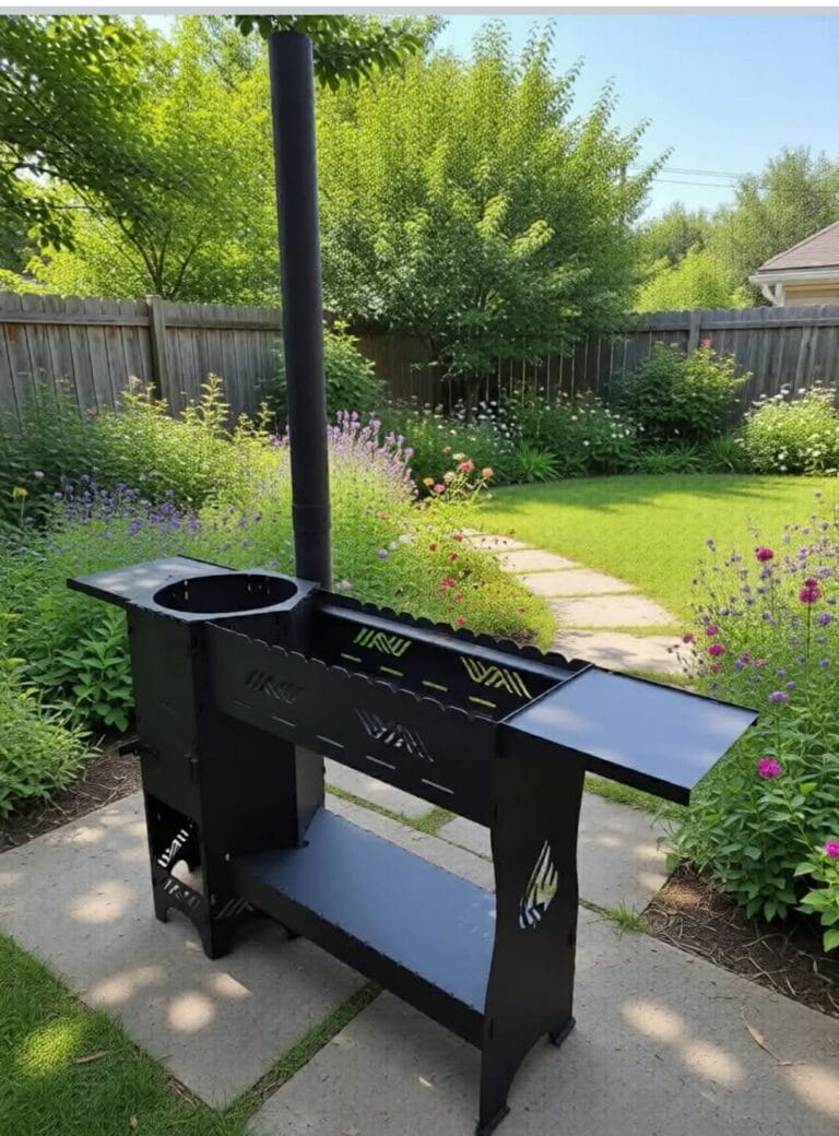 Kepsninė su kazano krosnele „Duo Grill“