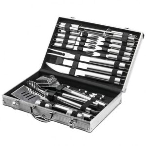 BBQ-GRILL komplektas 27vnt. įrankiu
