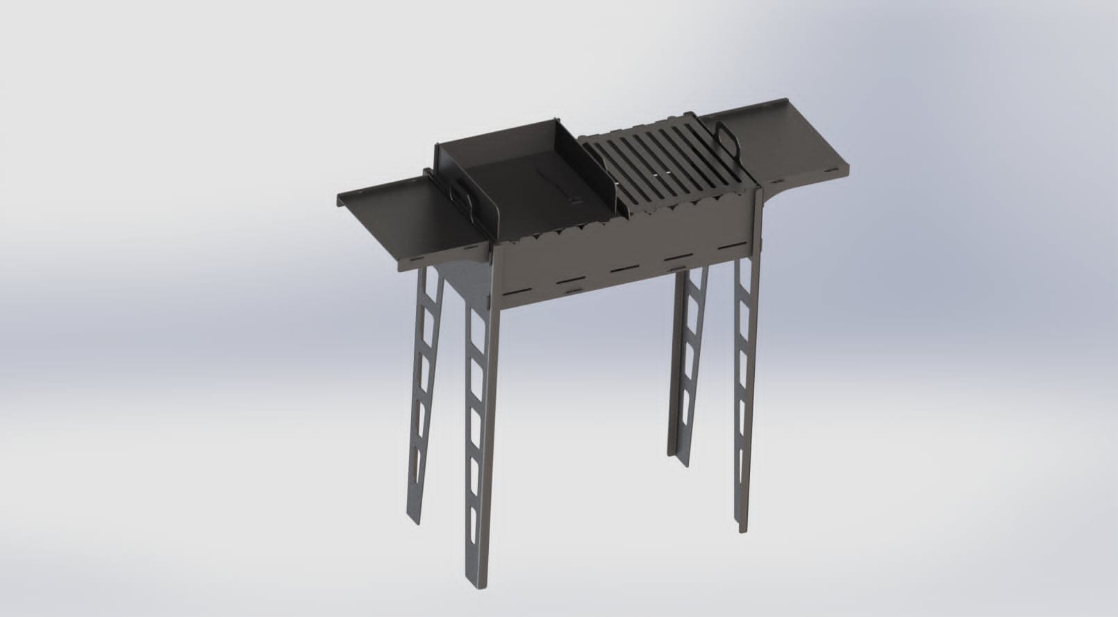 Daugiafunkcinė šašlykinė su grotelėmis „BBQ Expert“ - Image 2